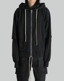 ZIPPED HUSTLER HOODIE