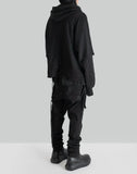 Rick Owens Drkshdw - ZIPPED HUSTLER HOODIE - 082plus