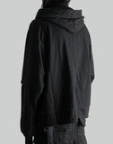 Rick Owens Drkshdw - ZIPPED HUSTLER HOODIE - 082plus