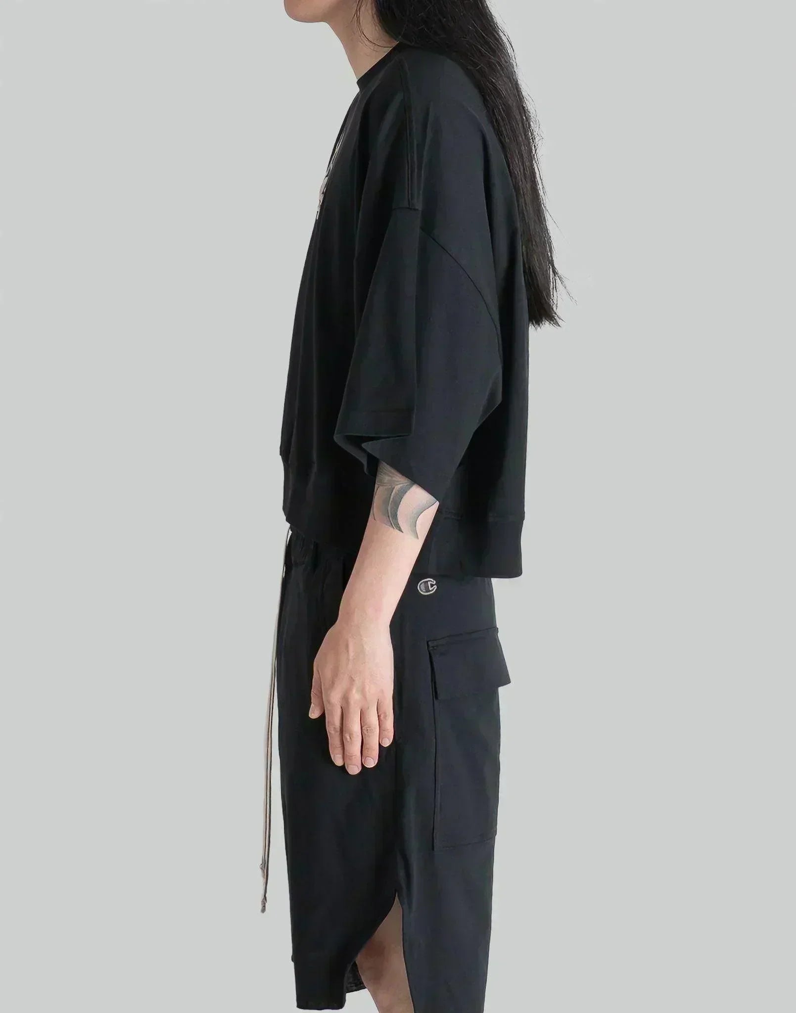 Rick Owens x Champion - TOMMY T CROPPED - 082plus