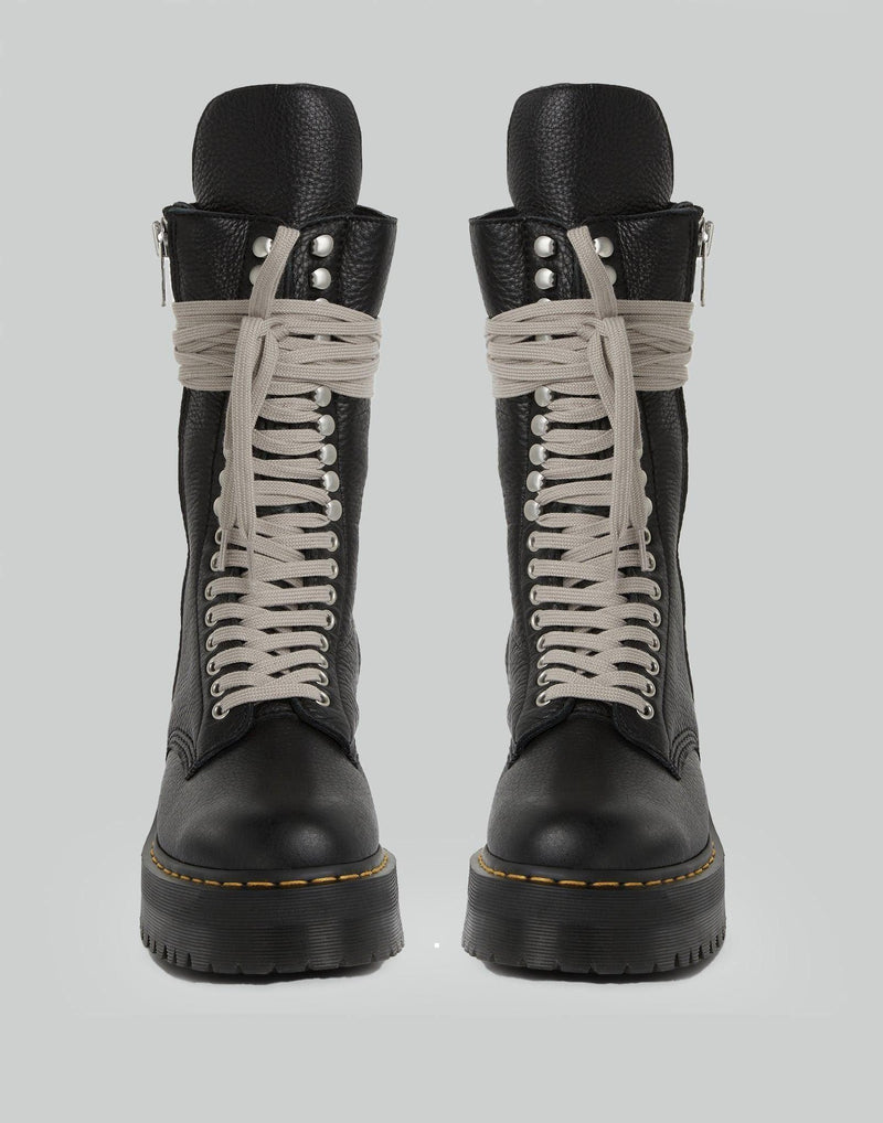 Rick Owens x Dr. Martens - QUAD SOLE CALF LENGTH BOOT - 082plus