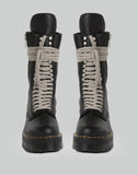 Rick Owens x Dr. Martens - QUAD SOLE CALF LENGTH BOOT - 082plus