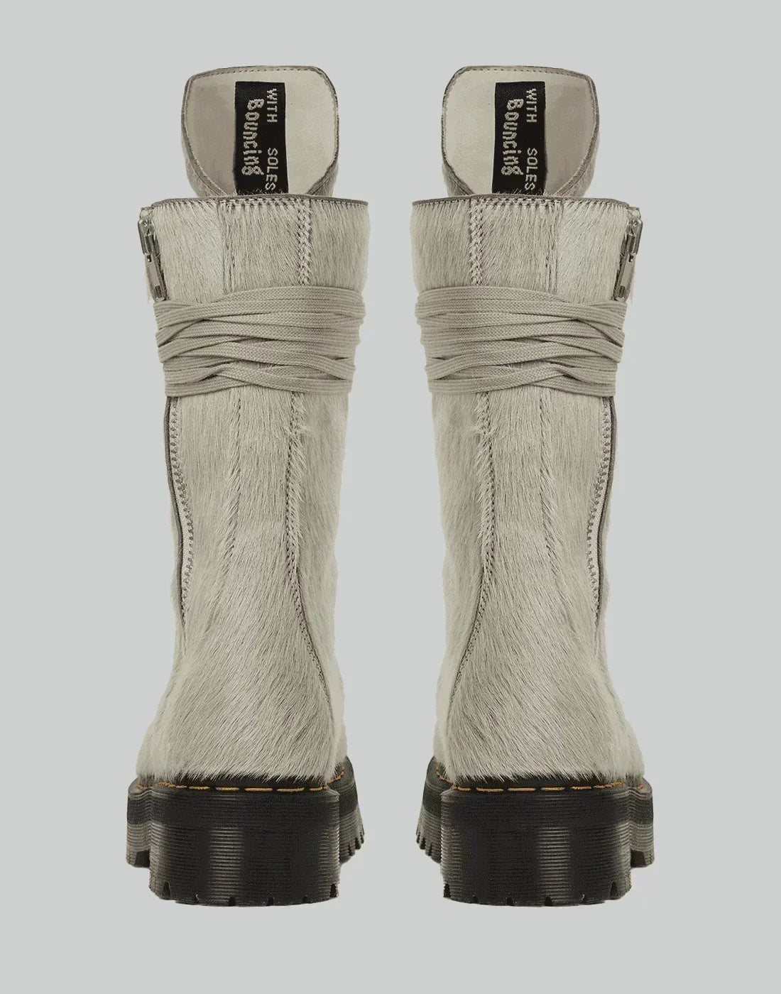 Rick Owens x Dr. Martens - QUAD SOLE CALF LENGTH BOOT - 082plus