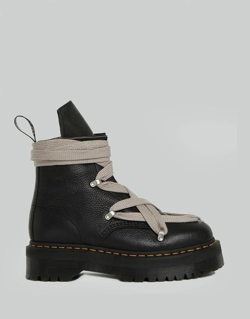 Rick Owens x Dr. Martens - QUAD SOLE PENTAGRAM JUMBO LACE BOOT - 082plus