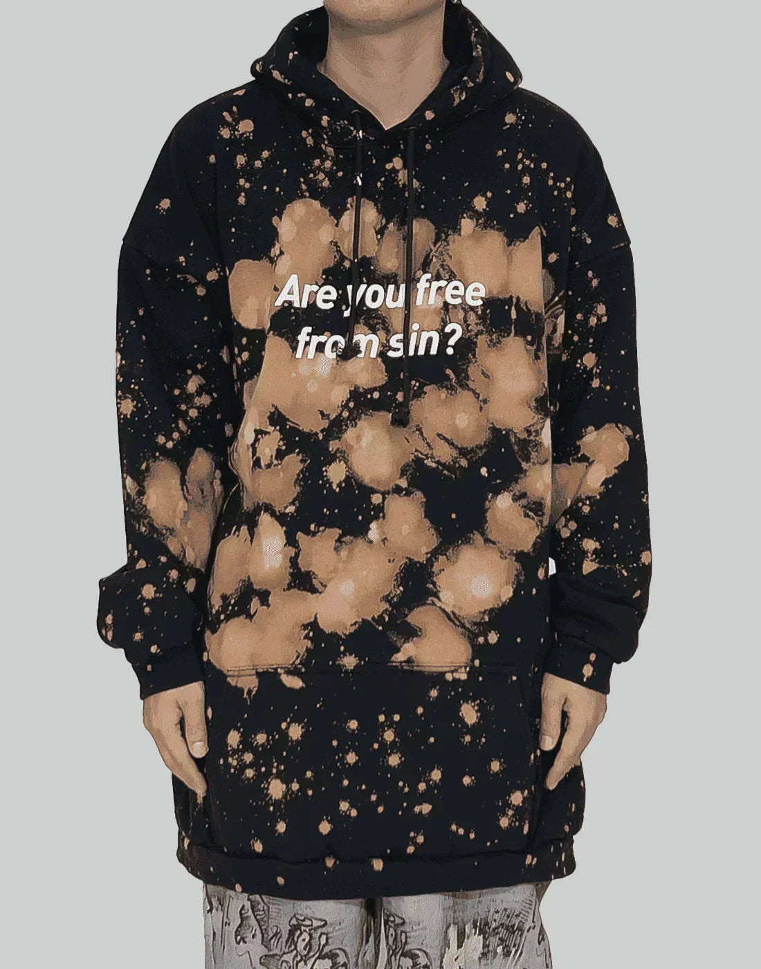 SANKUANZ Are you free from sin? Hoodie – 082plus