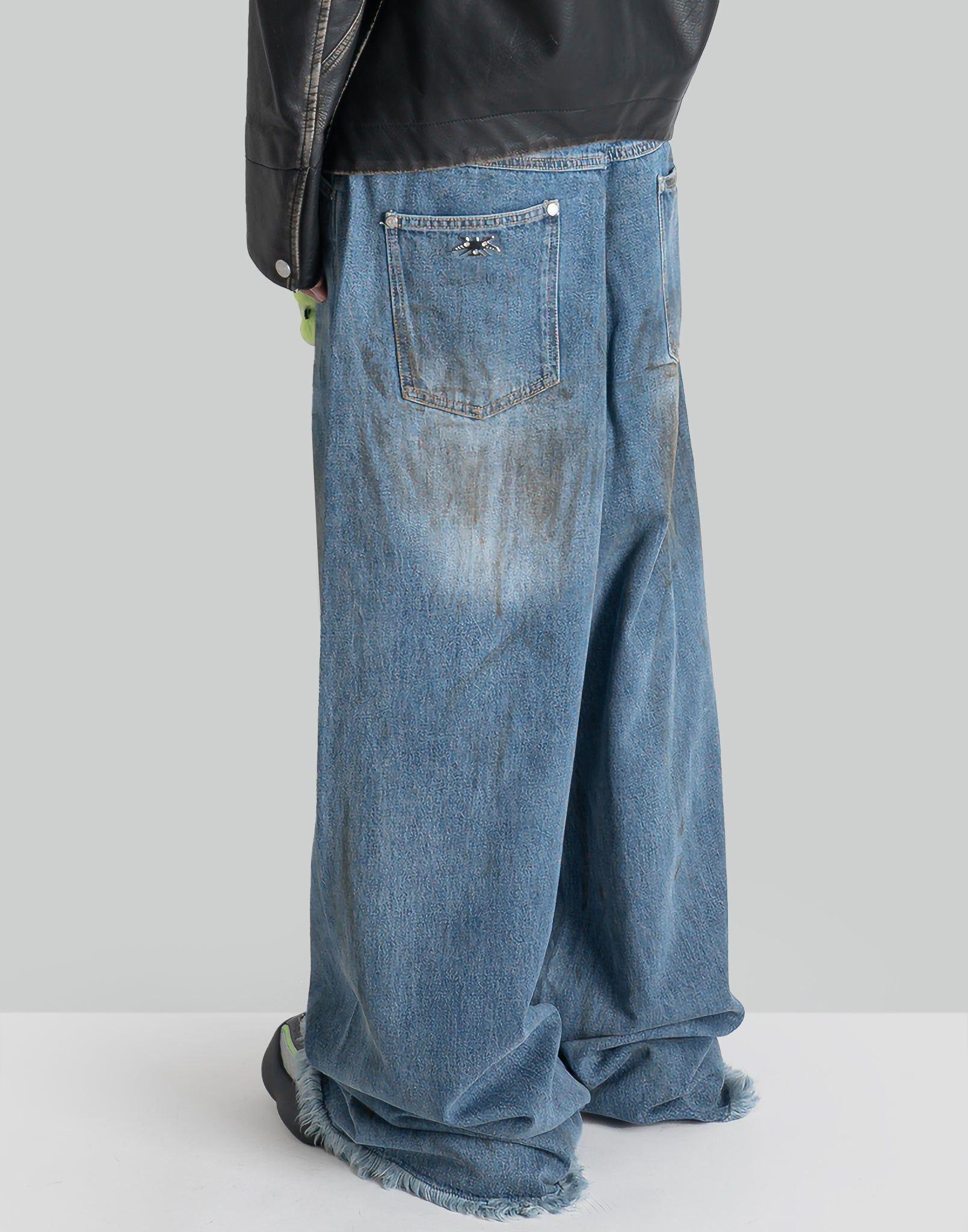 SANKUANZ - DENIM DETAIL PANTS - 082plus