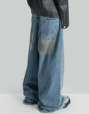 SANKUANZ - DENIM DETAIL PANTS - 082plus