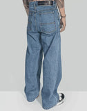 SANKUANZ - Double Waisted Wide Leg Jeans - 082plus
