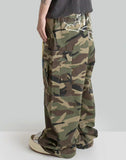 SANKUANZ - Graffiti Print Camo Cargo Pants - 082plus