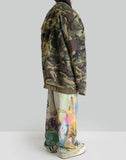 SANKUANZ - Graffiti Print Camo Jacket - 082plus