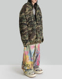 SANKUANZ - Graffiti Print Camo Jacket - 082plus