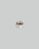 SANKUANZ - LINE PATTERN SQUARE TOP RING - 082plus