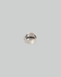 SANKUANZ - LINE PATTERN SQUARE TOP RING - 082plus