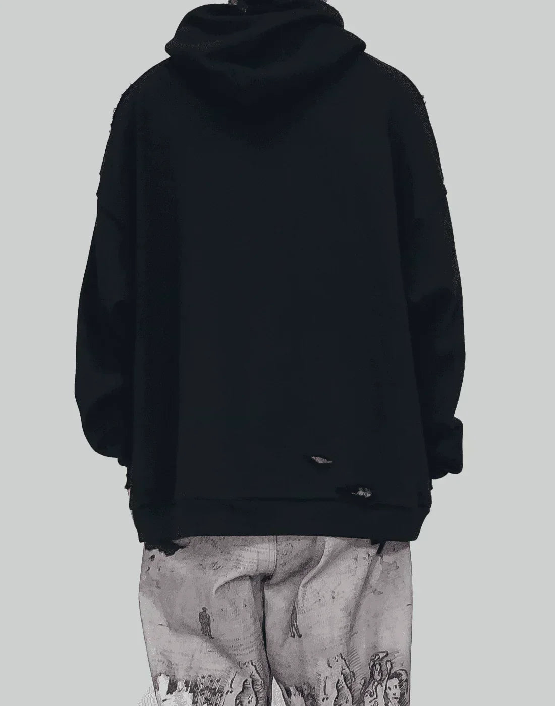 SANKUANZ - Logo Holes Hoodie - 082plus