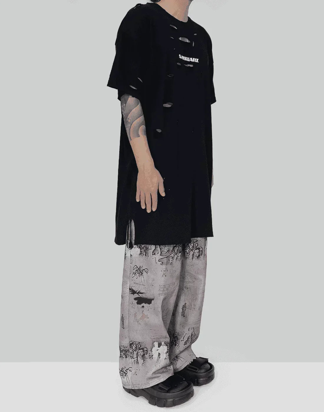 SANKUANZ - Logo Holes Tee - 082plus