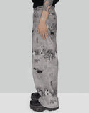 SANKUANZ - Low Waist Wide Leg Jeans - 082plus