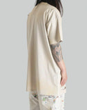 SANKUANZ - OVERSIZE LOVE & PEACE PRINT TSHIRT - 082plus