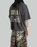 SANKUANZ - Oversized Bear Graffiti Print T-shirt - 082plus