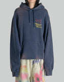 SANKUANZ - Oversized Logo Print Hooded Sweater - 082plus