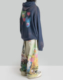SANKUANZ - Oversized Logo Print Hooded Sweater - 082plus