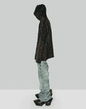 SANKUANZ - Rivet Embellished Zipper Hoodie - 082plus