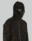 SANKUANZ - Rivet Embellished Zipper Hoodie - 082plus