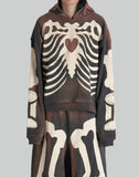 Skeleton Print Hoodie