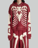 Skeleton Print Hoodie
