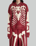 Skeleton Print Hoodie