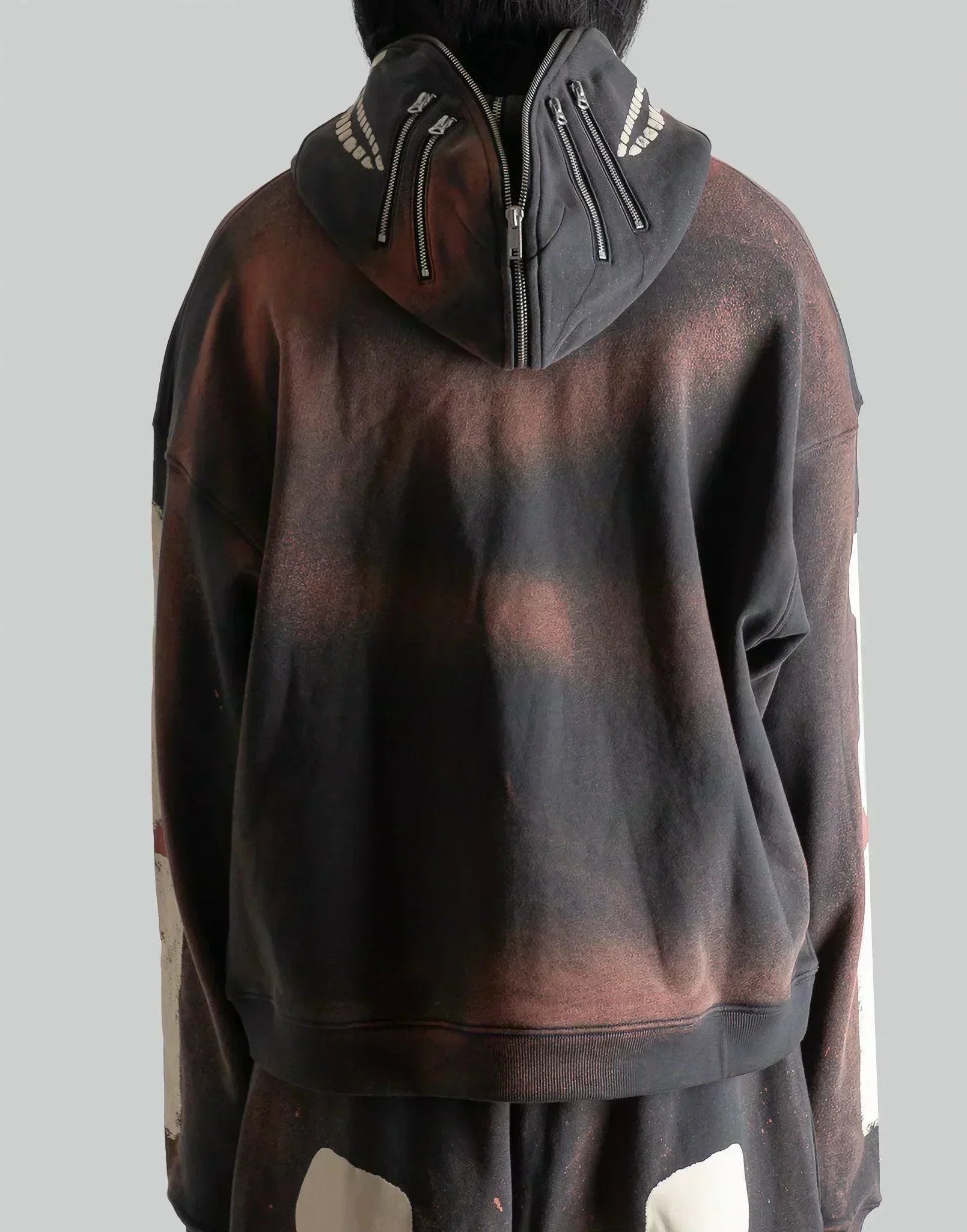 SANKUANZ - Skeleton Print Hoodie - 082plus