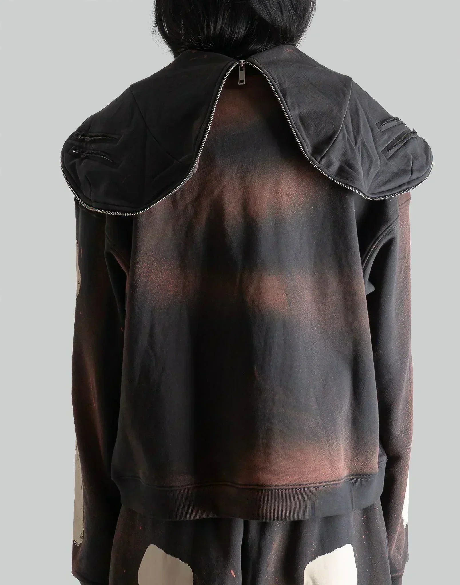 SANKUANZ - Skeleton Print Hoodie - 082plus