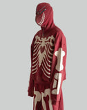 SANKUANZ - Skeleton Print Hoodie - 082plus