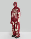 SANKUANZ - Skeleton Print Hoodie - 082plus
