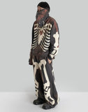 SANKUANZ - Skeleton Print Hoodie - 082plus