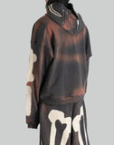 SANKUANZ - Skeleton Print Hoodie - 082plus