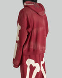 SANKUANZ - Skeleton Print Hoodie - 082plus