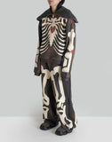 SANKUANZ - Skeleton Print Hoodie - 082plus