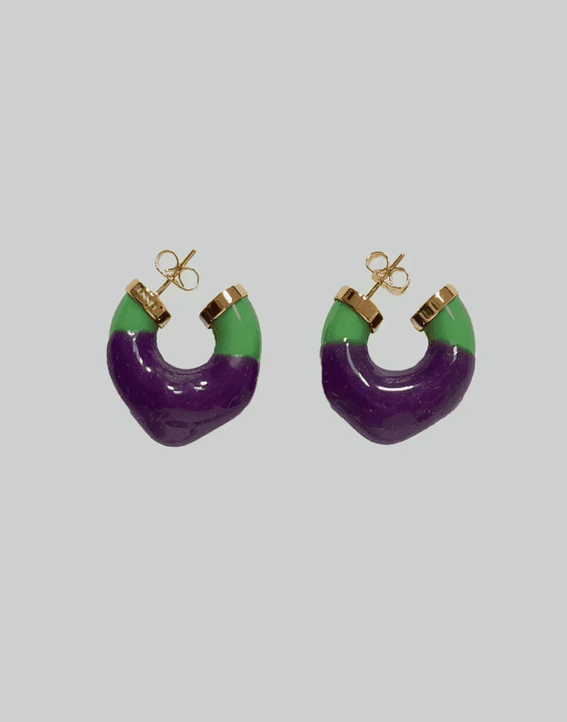 SUNNEI - RUBBERIZED EARRINGS - 082plus