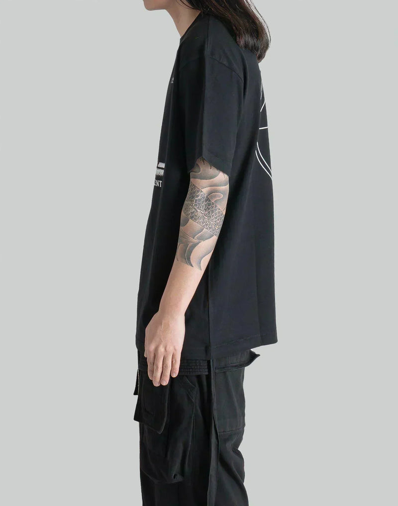 THE SALVAGES - ALTAR T-SHIRT WITH TRIADIC PRINT - 082plus