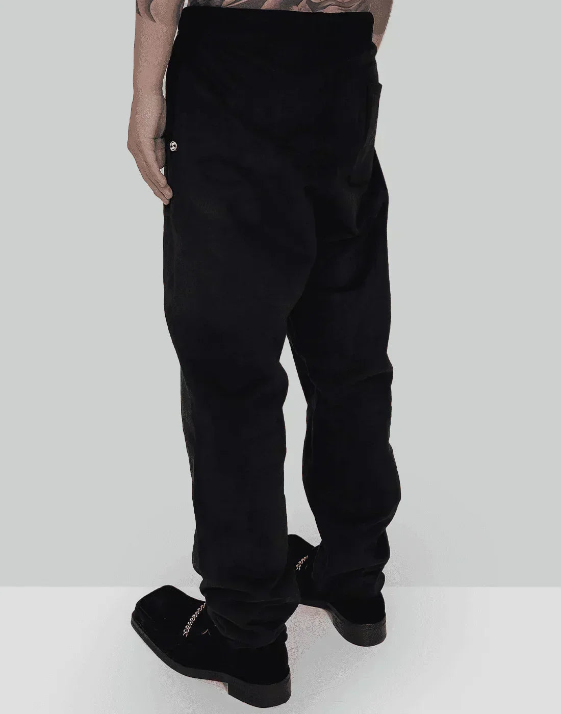 THE SALVAGES - EMBLEM CROP SWEATPANTS - 082plus