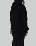 THE SALVAGES - EMBLEM MESH OS HOODIE - 082plus