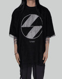 EMBLEM MESH OS T-SHIRT