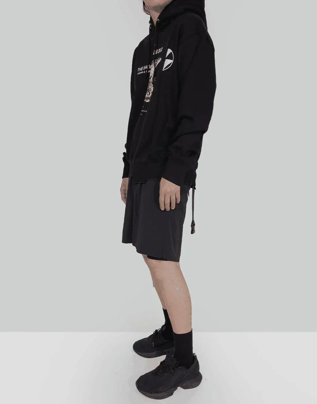 THE SALVAGES - FORM & FUNCTION RECONSTRUCTED HOODIE - 082plus