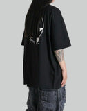 THE SALVAGES - RECONSTRUCTED ERASERHEADS LOGO OS T-SHIRT - 082plus