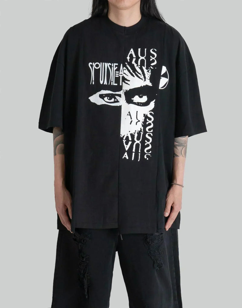 THE SALVAGES - RECONSTRUCTED EYES OS T-SHIRT - 082plus