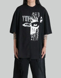 THE SALVAGES - RECONSTRUCTED EYES OS T-SHIRT - 082plus