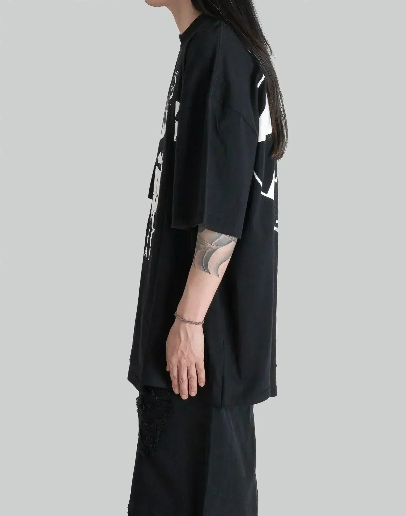 THE SALVAGES - RECONSTRUCTED EYES OS T-SHIRT - 082plus