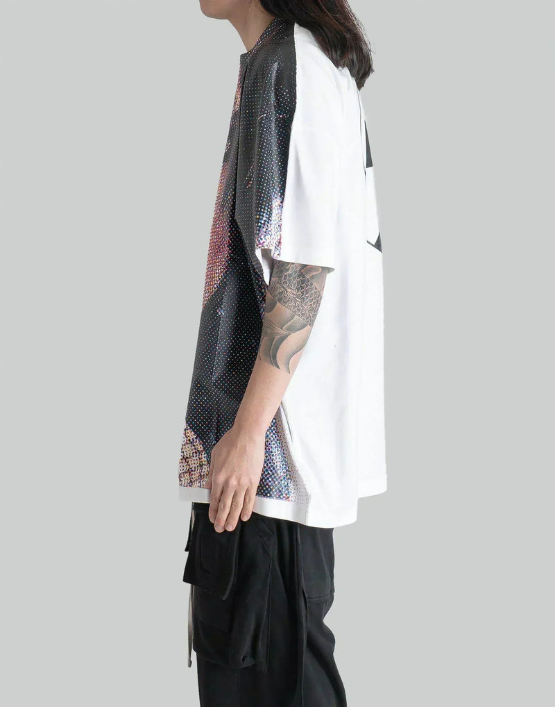 THE SALVAGES - “SIOUX” SERIGRAPH OS T-SHIRT - 082plus