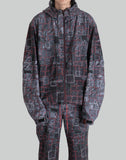 x blackmeans ' OUR FAITH ' Padded Jacket