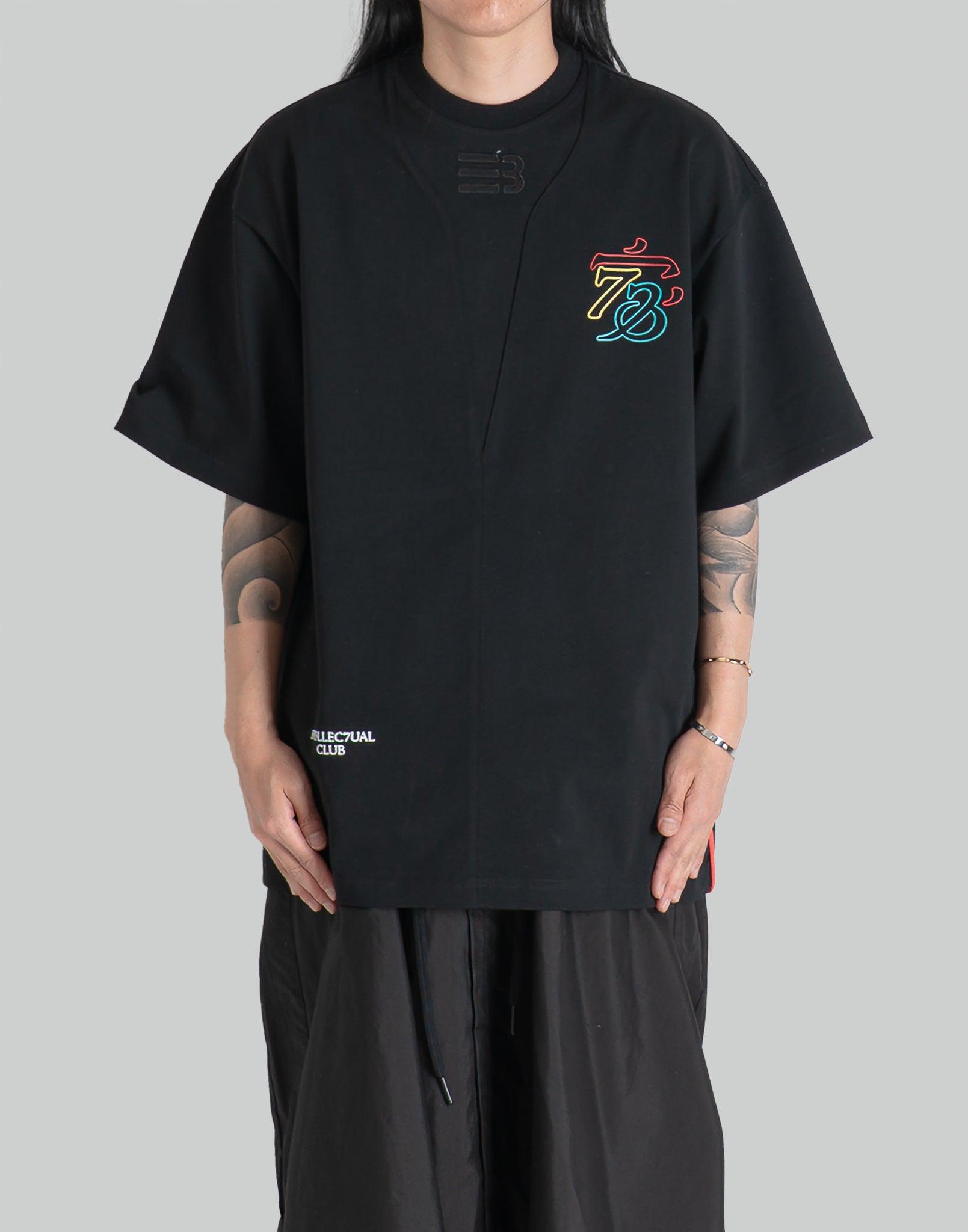 NAMESAKE / 25SS/SAVA OVERSIZED FAMILY TEE/Tシャツ/L/コットン/BLK NAMESAKE x 7UICE SAVA OVERSIZED FAMILY TEE – 082plus